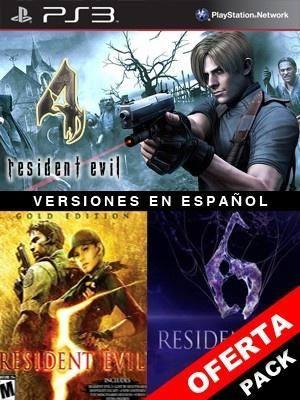 Resident Evil 4 Mas RESIDENT EVIL 5 GOLD EDITION Mas RESIDENT EVIL 6